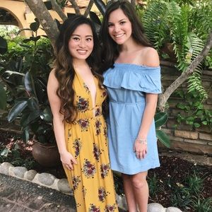 Boutique Yellow Maxi Dress